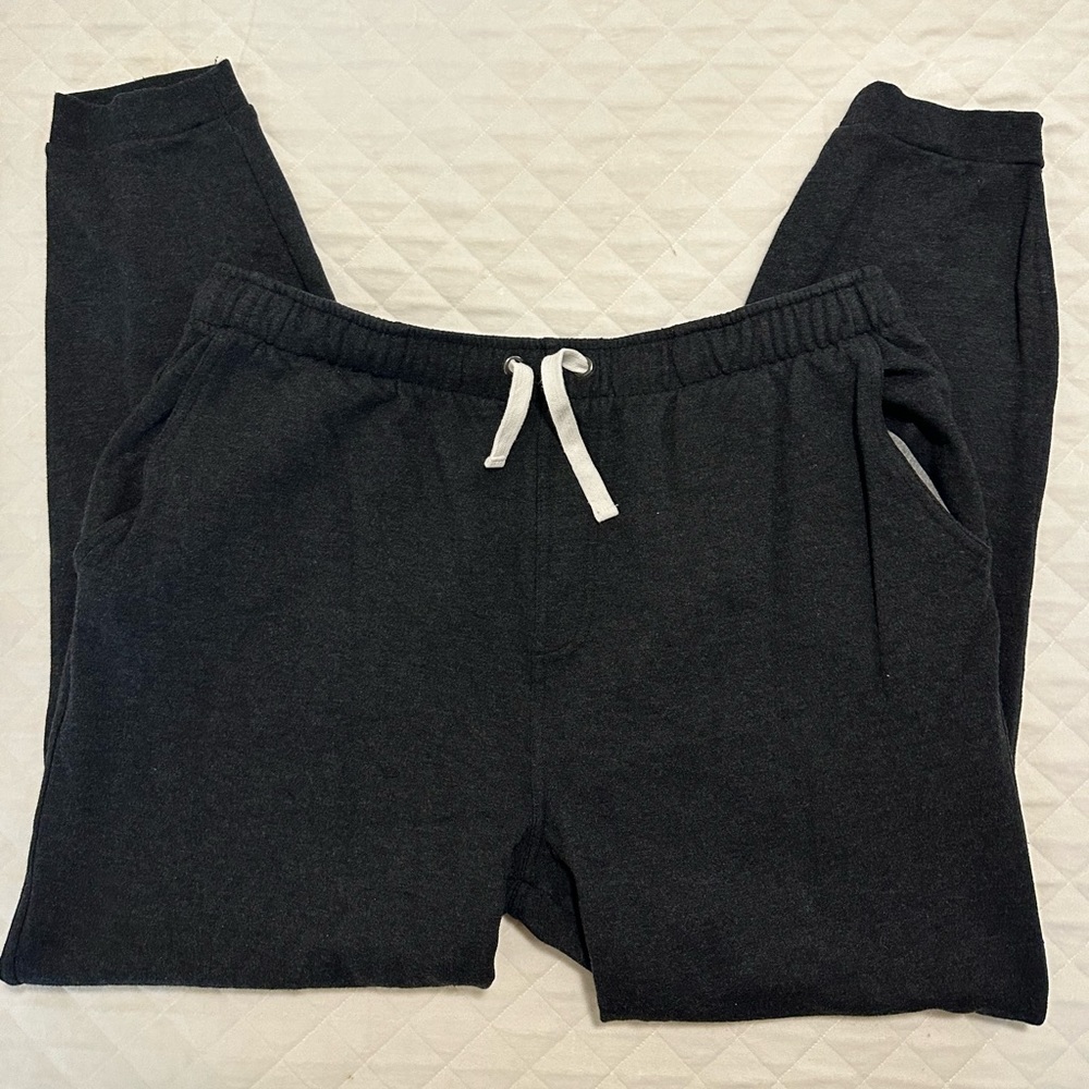 Free fly men’s xl gray joggers, fleece, like new